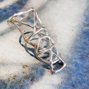 Alchemy Ring Silver by Species by the Thousands sz 5,6,7